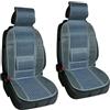 GPDESIGN COPPIA SCHIENALI RELAX BLU 2 PZ FRESCHI TRASPIRANTI UNIVERSALI PER TUTTE LE AUTO E FURGONI