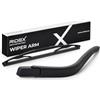 RIDEX 301W0070 Braccio tergi Pulizia cristalli Posteriore con spazzola tergi integrata con calotta/coperchio Compatibilità con TOYOTA Yaris Hatchback P1