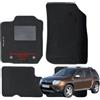 W-Parts Serie 4 TAPPETI - TAPPETINI in Moquette Neri per DACIA DUSTER 2010->2018-28cm