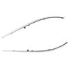 ZATTHU 2468850921 2468851021 Striscia di modanatura paraurti posteriore sinistra o destra in plastica for Mercedes Classe B W246 2012 2013 2014
