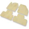 Mossa Premium tappetini auto in velluto compatibili con Land Rover Freelander II (2006-2014) - tappeti auto - beige 1