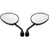 SRQORT Specchietti Moto Coppia Di Specchietti Destro E Sinistro Per Piaggio Per ZIP 2T 4T 50 SP Per Zip 100 125 2000-2014 Accessori Moto