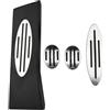 Punxdda Copertura Pedal Per Mini Hatch Per Cooper Per R50 52 53 2001-2008 Pedali Per Auto Acceleratore A Gas Freno In Acciaio Inossidabile Antiscivolo Senza Foratura Pedali Pedales para Coche(4pcs)