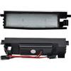 TOWBEBER For Toyota Auris Aygo Avalon Corolla Yaris Solara Camry Rav4 Vanguard 2 pezzi LIGHT bianchi luce targa