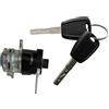Eawfgtuw Cilindro serratura porta con 2 chiavi per Ducato 06-21, per relè, compatibile Boxer