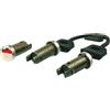 FAR SERRATURE 3 CILINDRETTI 2 CHIAVE COMPATIBILE CON PIAGGIO VESPA 125 PX E ARCOBALENO 1985 CHIAVI BLOCCHETTO