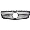 MYMOMS ABS Griglia Anteriore Per Mercedes-Benz Classe B W246 B180 B200 B250 B220 2012 2013 2014 Paraurti Anteriore Da Corsa Grill accessori tuning,Black