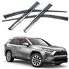 HIGH FLYING per RAV4 XA50 2019 2020 2021 Deflettori Aria 4 Pezzi Plastica