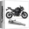 MOTOTOPGUN scarico omologato arrow pro-race in nichrom compatibile con kawasaki z-500 z500 2024 mototopgun 71967pri