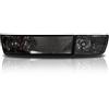 JOM Car Parts & Car Hifi GmbH 2 x freccia anteriore, con fendinebbia, colore nero fumo, L + R
