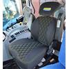 CAR SEAT COVERS DIRECT Coprisedile per trattore Grammer Maximo Dynamic (giallo), compatibile con New Holland
