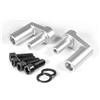 GXFCASE Moto Riser Per BMW R1250RT R1200RT LC R 1250 1200 RT R1200 Maniglia Bar Trascinare Estendere Adattatore Moto Manubrio Riser Morsetto Accessori Manubrio Riser Morsetto(Argento)