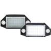 SMLZZC Auto Illuminazione Targa Posteriore Per Ford Per Mondeo Per MK3 2000 2001 2002 2003 2004 2005 2006 2007 2 Pezzi LED Bianchi Luce Targa Numero Lampada