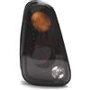NYSAASDST Fari Posteriori Per Mini Per Cooper R50 R52 R53 2005 2006 2007 2008 63217166955 63217166957 63217166956 Fanale Posteriore Auto Senza Lampadine(Smoked lens left)