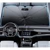 GREB Parasole Auto Ombrello per T-Cross 2019 2020 2021 2022 2023 2024 2025, Pieghevole Parasole per Auto Parabrezza, Parasole Parabrezza Interno, Anti-UV