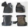 Generico Tappetini Tappeti auto in Gomma 3D a Vaschetta + Battitacco Poggiapiede in Moquette antiscivolo Specifici per tutte le Panda modello 141-141A prodotte dal 1986 al 2003-8024897 - 28024