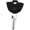 Generic Chiave vuota per moto di ricambio per chiavi non tagliate per BMW C650GT F650GS F700GS F750GS F850GS F800GS G310GS G310R C1-200 650 (nero)