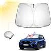 BIBIBO parasole per parabrezza auto con BMW X5 G05 X6 G06 X7 G07 2019-2025, protezione solare per auto di qualità certificata, pieghevole, con protezione UV