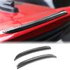 KUNGKIC 2 adesivi decorativi per parafango posteriore in ABS per mini Cooper F55 F56 S/JCW 2014-2022 accessori decorazione esterna stile sportivo (motivo fibra di carbonio)