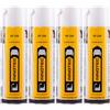 MP Produkt 4 pezzi INNOTEC SP200 grasso in silicone spray 500 ml - grasso spray in silicone impermeabile di alta qualità, lubrifica plastica, gomma, metallo, previene il deterioramento, facilita i movimenti di