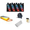 AOQ ORIGINAL QUALITY AOQ - KIT TAGLIANDO 4 FILTRI + 4 LITRI OLIO 5W30 COMPATIBILE CON PEUG.206 1.4 HDI dal 2001, dal 2009