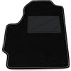 Somer Car Tappetino Auto SOLO LATO GUIDA 1pz compatibile con Daewoo -Chevrolet Matiz dal 2005-2010 | 1 tappeto su misura in moquette