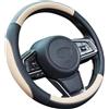 DAJINGFEI Coprivolante Auto per Mini Hatch R56 One/D/Cooper/S/SD 2007 2008 2009 2010 2011 2012 2013, Coprivolante in Traspirante e Antiscivolo Copertura Copri Sterzo Macchina Accessori Auto Interno,B