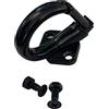 seba.ricambi Gancio Porta Borse in Alluminio Nero per Vespa 50 90 125 Primavera Et3 Pk Px T5 Rally Sprint Gtr Gt Gl Super Gs Vna Vnb Vba Vbb