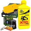 Kit-Tagliando KIT TAGLIANDO BARDAHL XTC C60 10W40 FILTRO OLIO ARIA CANDELE PER KAWASAKI KLE VERSYS 650 2008/2014
