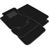 Generico DHCarMats Tappetini Auto compatibili con Jaguar S Type 2002-2008, Su Misura | Fondo antiscivolo, Made in Italy, Kit completo anteriore e posteriore