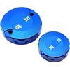 FAUXIWS Freno Serbatoio Olio Coperchio Protezione Accessori Moto Posteriore Fluido Freno Anteriore Coperture Per Ap&rilia RSV4 R RR RF RS 660 RS660 Tuono V4 1100 RSV 1000 Mille R