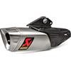 Akrapovic Silenziatore posteriore in titanio Slip-On Line Akrapovic (Titan)