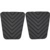 WPHLYZ Copripedali Per Kia Per Sorento Accessori Per Auto 2 Pezzi Copri Pedali Frizione Freno In Gomma 32825-36000 Pedale Freno Frizione