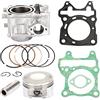 Artudatech kit cilindro pistone kit cilindro 58mm Cylinder Piston Gasket Rebuild Kit 153cc Fit for Honda PCX 150 WW150 SH150i SH 150 ABS 2014-2019