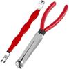 Generico Electric Connector Pliers - 23x6x2cm Disconnect Pliers Set, Hose Clip Disconnect Tools, Terminal Separator Plug Disconnection Kit | Automobile Connector Tools for RV, Car, Pickup, Minivan