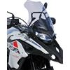 4moto Cupolino altezza originale (43cm) compatibile con TRK 502 X 2017-2022 Nero chiaro prodotto da Ermax