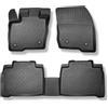 Mossa Tappetini Auto in TPE compatibili con Ford S-Max II Monovolume (09.2015- ) - tappeti auto neri - G