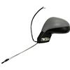 PROPOSTEONLINE Retrovisore realizzato per PEUGEOT 207 dal 2006 al 2012 lato Sinistro meccanico a Cavi cromato con Primer 8149ZE