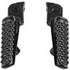 Ausla PEG FERFIT PEGS FOITREST Sostituzione in Lega di Alluminio per CBR600 CBR919 CBR1000 con Facile Installazione a Bullone Design Elegante (BLACK)