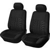 YOITS per Suzuki Jimny 2018-2023 Copri-Sedili Auto Anteriori E Posteriori Compatibile con Airbag Laterale Accessori Auto Rimovibile Lavabile,C/Black