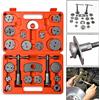 Froadp 23 Pezzi Set di Riparazione Universale, Set di Attrezzi per Pinze Freni, Kit di Arretratore ad Aria Compressa per Il Cambio delle Pastiglie