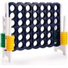 Does not apply Forza Quattro Da Interno Ed Esterno Da 104 Cm, Forza 4 per Bambini Ed Adulti Con