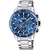 Festina Orologio Uomo Analogico in Acciaio Inossidabile 316L - Movimento al Quarzo - Cronografo - Calendario - Vetro Minerale ad Alta Resistenza - Impermeabile 10 ATM F20560 Timeless Chronograph