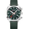 Mondaine Grand cushion chrono square orologio Uomo Analogico Al quarzo con cinturino in Tela MSL.41460.LF.SET