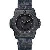 Luminox - Navy Seal Foundation Orologio da uomo 45 mm, Special Edition, orologio militare CARBONOX, orologio al quarzo svizzero, impermeabile, 200 m, autoilluminante, Nero , 45mm, Bracciale