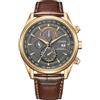 Citizen Watch AT8263-10H, marrone, misura unica, cinghia