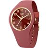 ICE-WATCH - ICE duo chic Terracotta - Orlogio rosso da Donna con Cinturino in plastica - 021823 (Small +)
