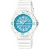 Casio Orologio analogico digitale automatico da donna, con cinturino S7268461, Blu, cinghia
