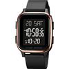 Forrader, orologio sportivo digitale da uomo, impermeabile, per attività all'aperto, con sveglia/timer di conto alla rovescia/ora duale/cronometro/12/24H, orologio da polso per uomo con