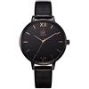 SHENGKE Moda Donna Orologio da polso Cinturino in pelle Orologio da donna impermeabile semplice, casual, elegante